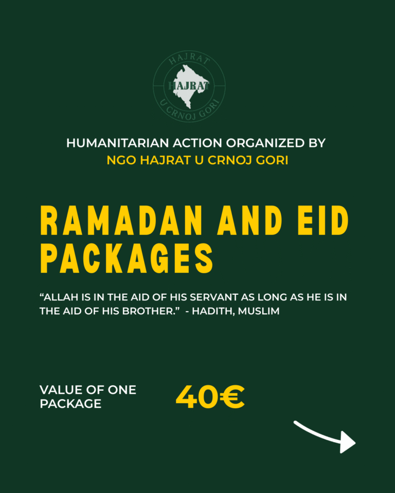 hajrat u crnoj gori humanitarna organizacija
